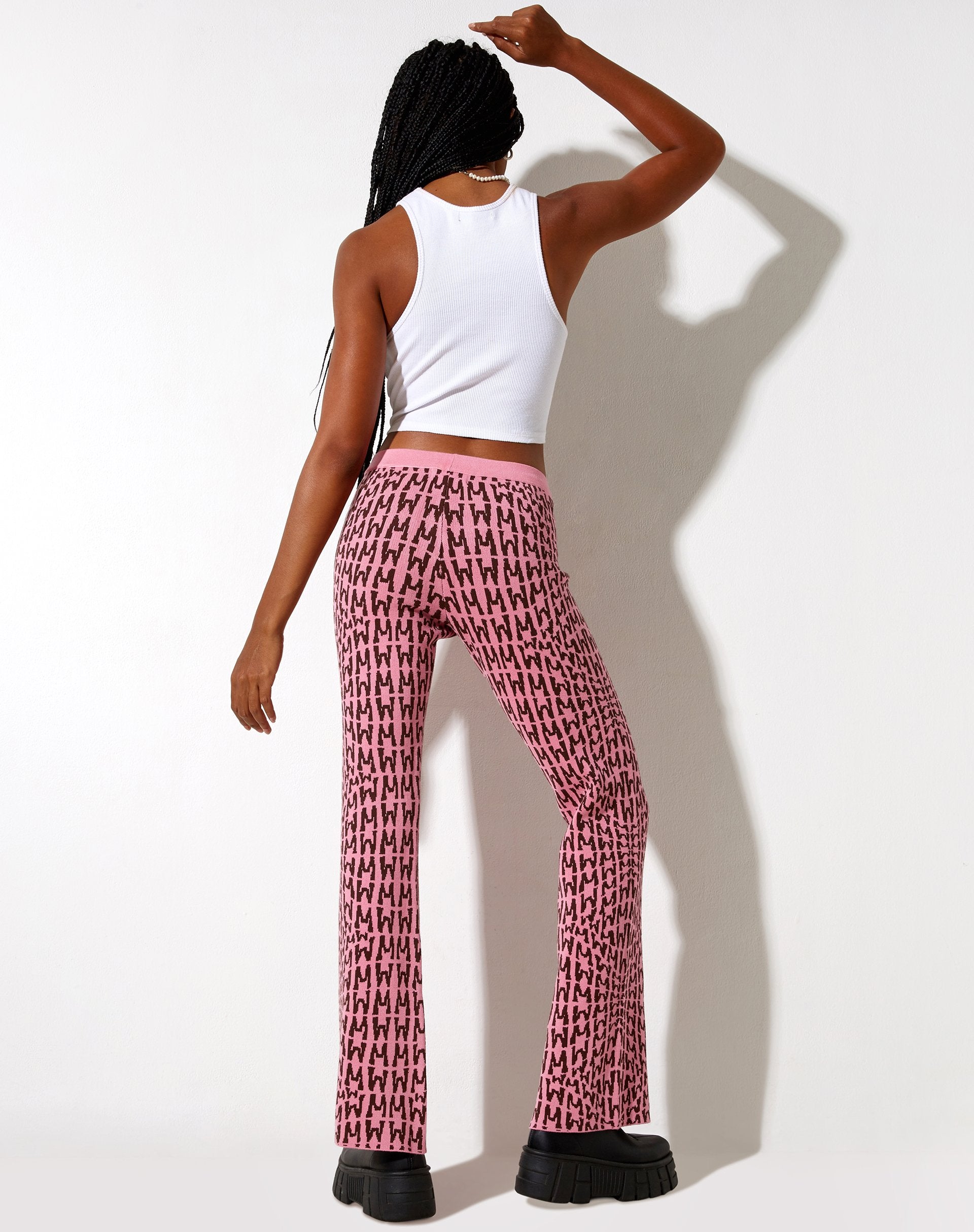 Image de Yunia Trouser in Wavey M Pink