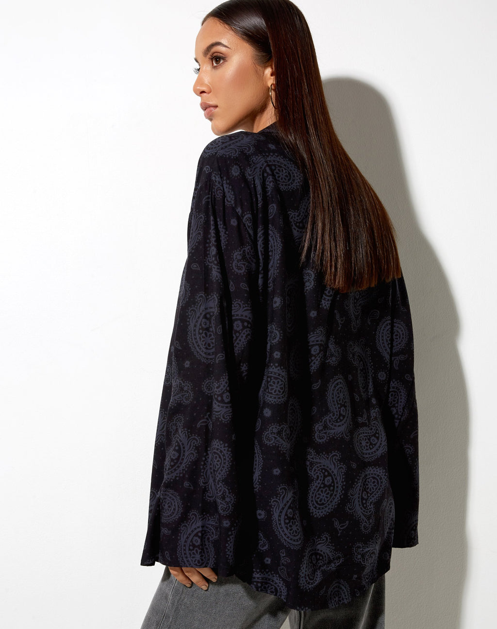 Chemise Yuya, Persian Night Black