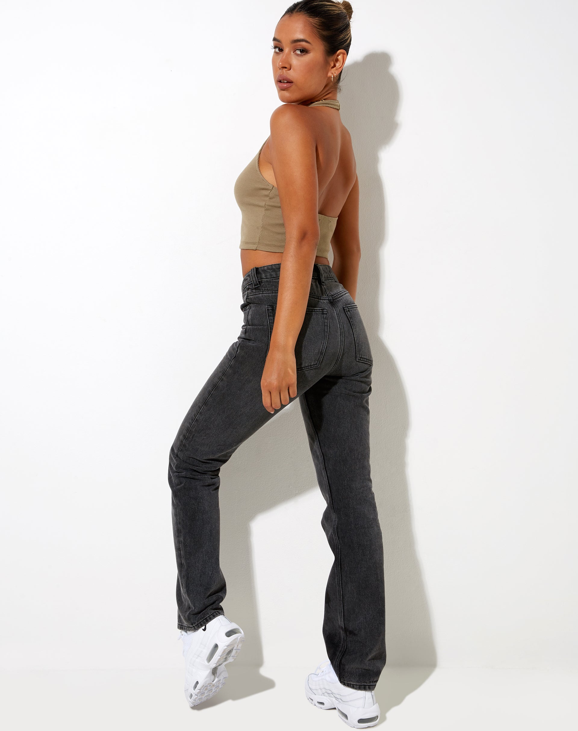 Image de Zagh Top in Rib Eucalyptus