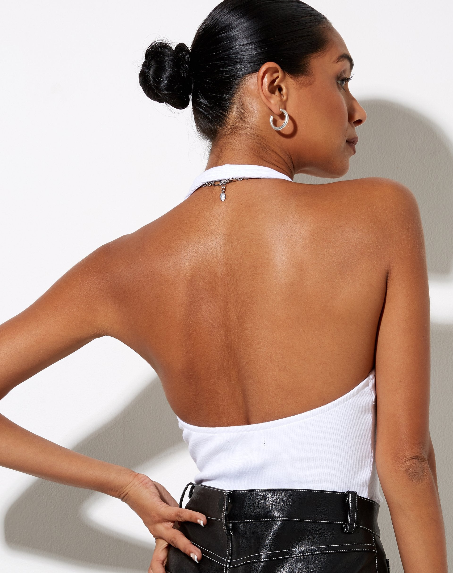 Image de Zagh Top in Rib White