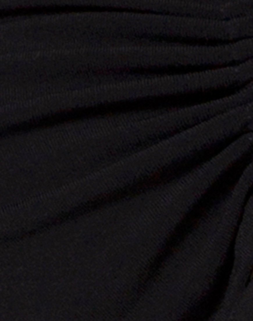 Image de Zalea Off The Shoulder Crop en noir