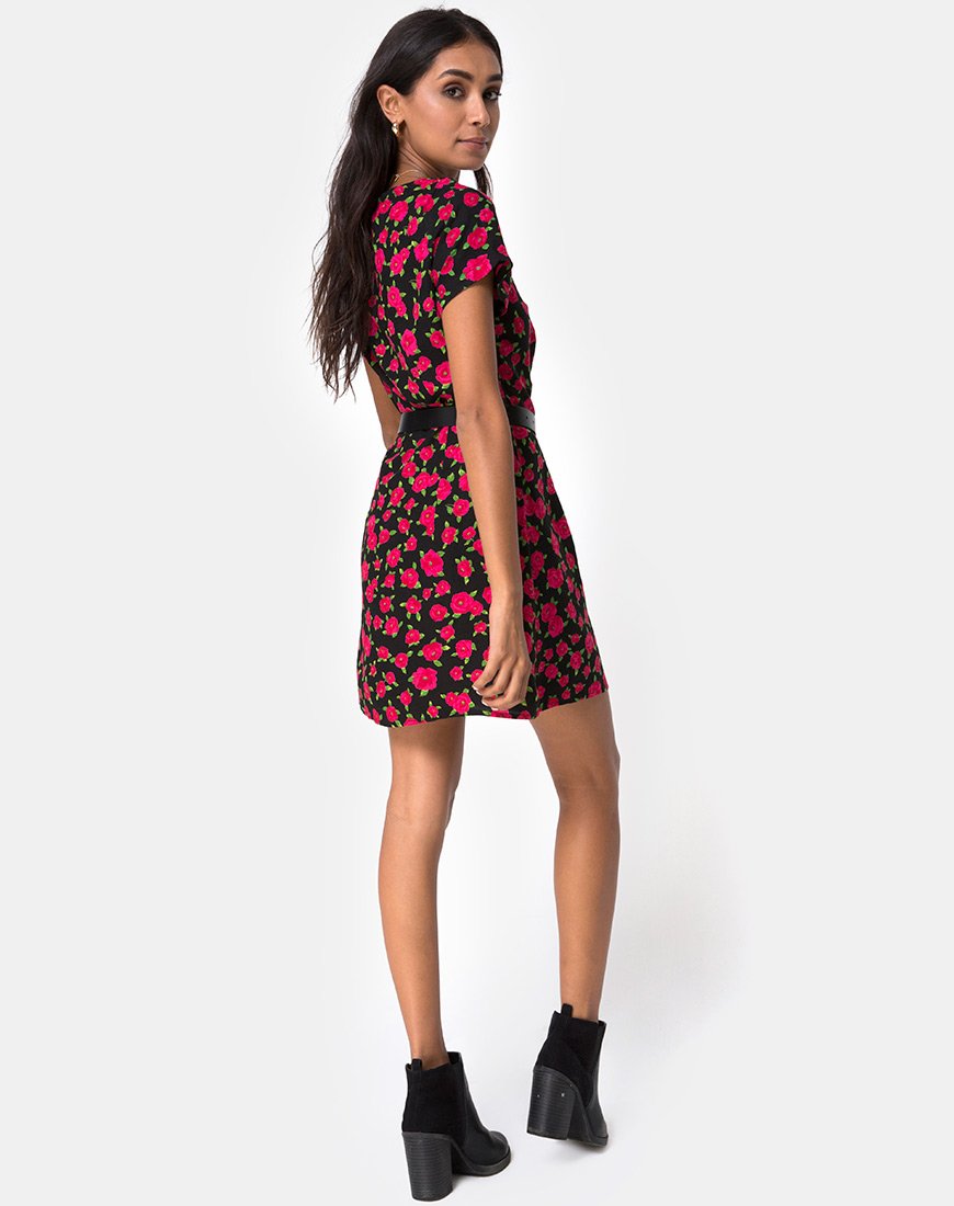 Image de Zavacca Dress in Red Bloom