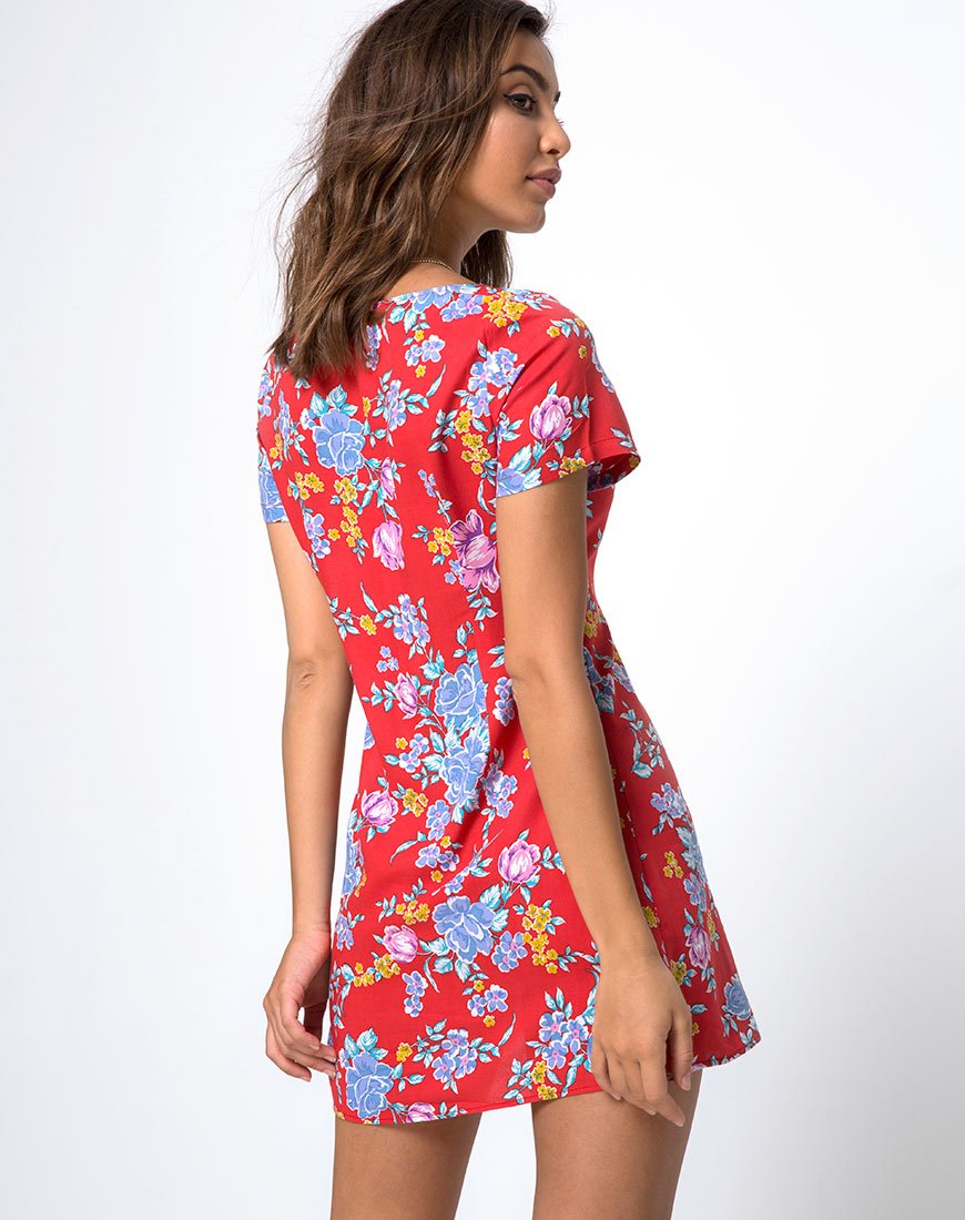 Image de Zavacca Tea Dress in Vintage Fleur