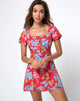 Image de Zavacca Tea Dress in Vintage Fleur