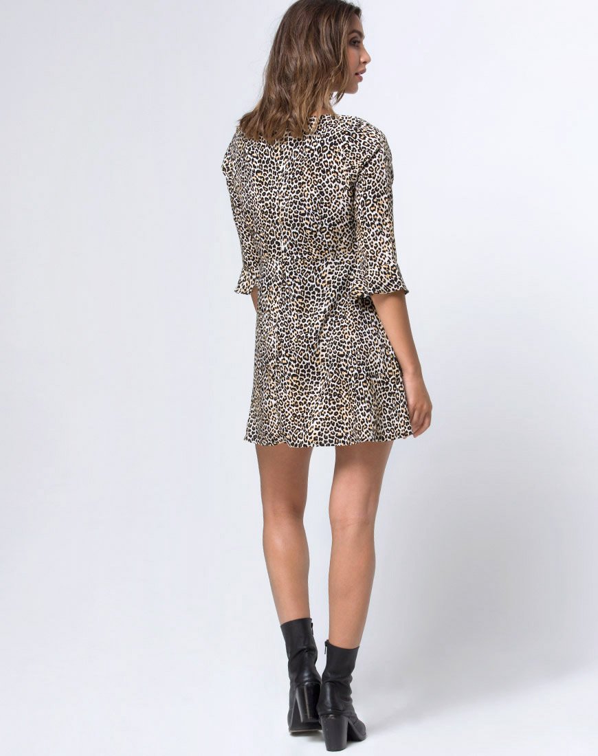 Image de Zavnon Dress in Rar Leopard Brown