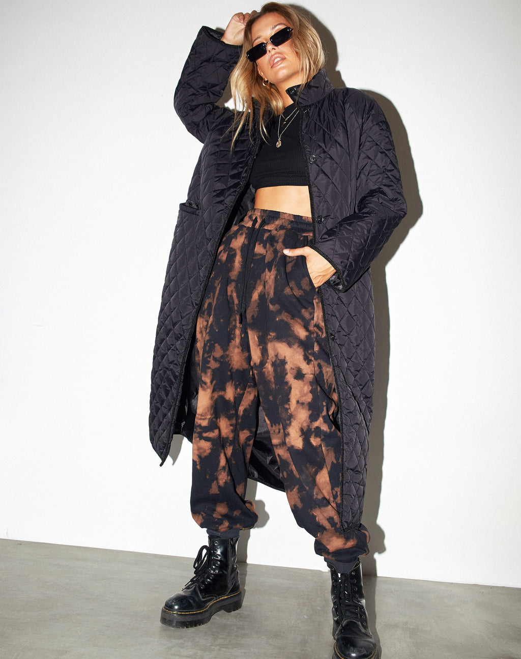 Manteau Zaza en noir