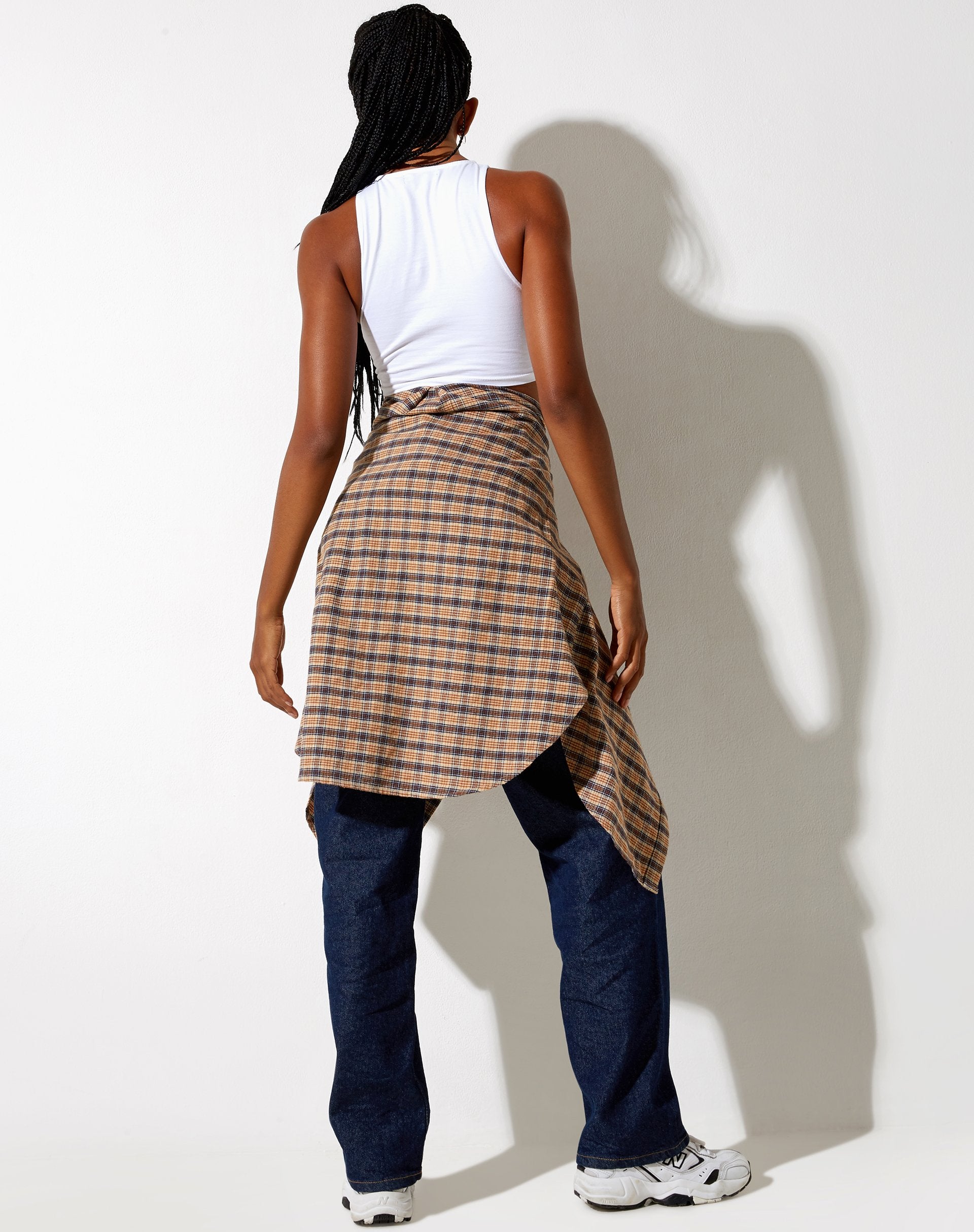 Image de Zeme Crop Top in White