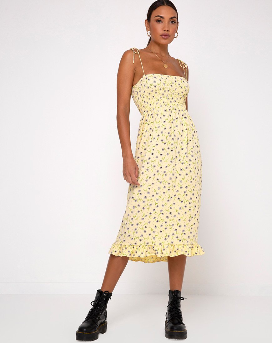 Robe Zenith, fleur sauvage Lemon Drop