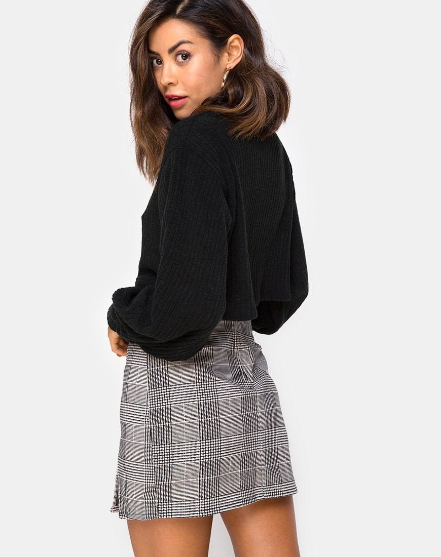 Minijupe Zida, Charles Check Grey