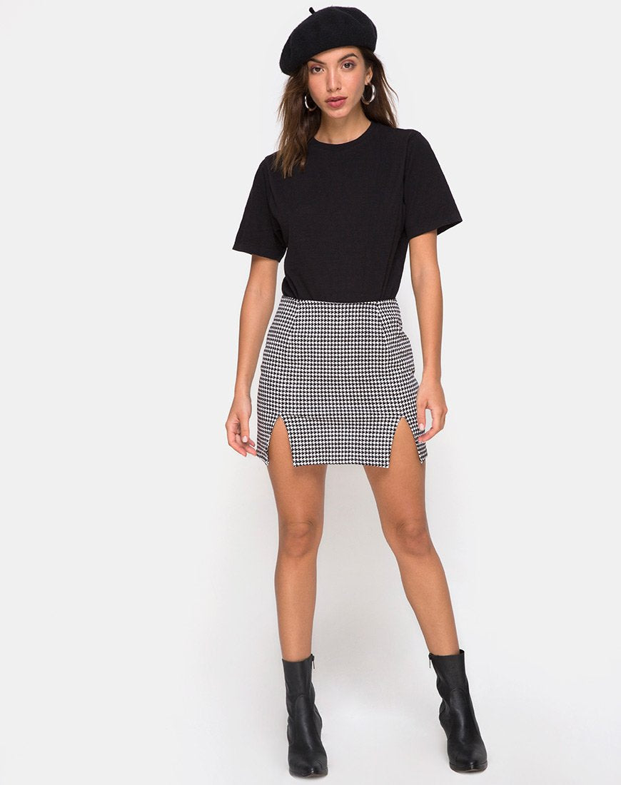 Image de la mini-jupe Zida en petit Dogtooth