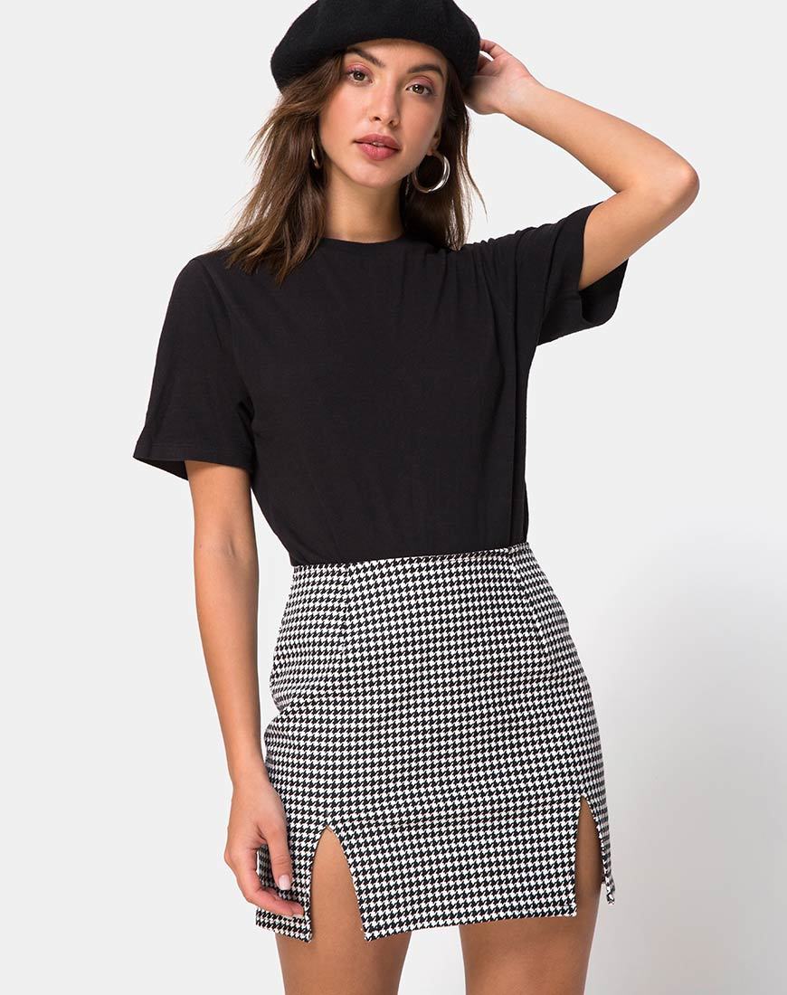 Image de la mini-jupe Zida en petit Dogtooth