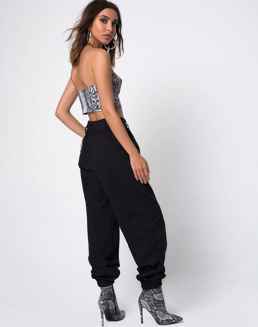 Image de Zipshi Crop Top in Snake