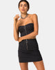 Image de Zipshi Top in Pinstripe Black