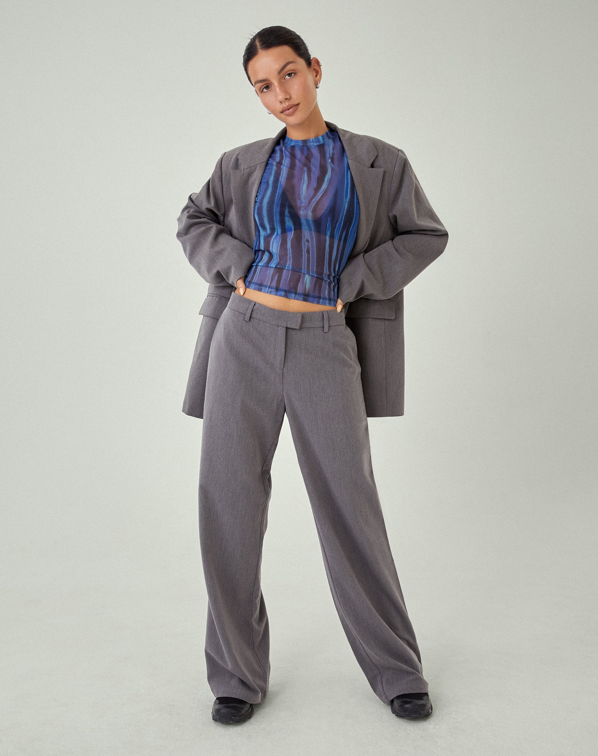 Image de MOTEL X JACQUIE Pantalon Jabba en anthracite