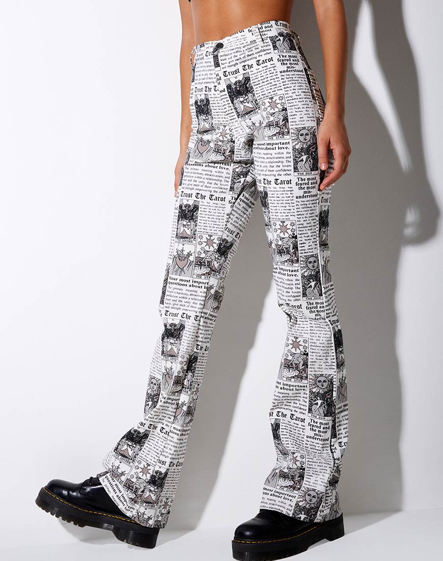 Image de Zoven Flare Trouser in Tarot