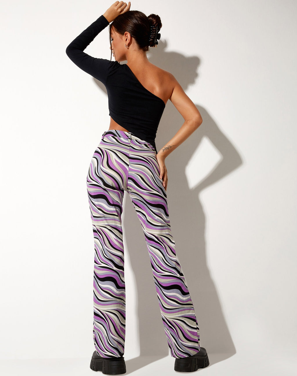 Pantalon Zoven en abstrait 60's