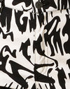 Wrapped Gothic Large Black and White