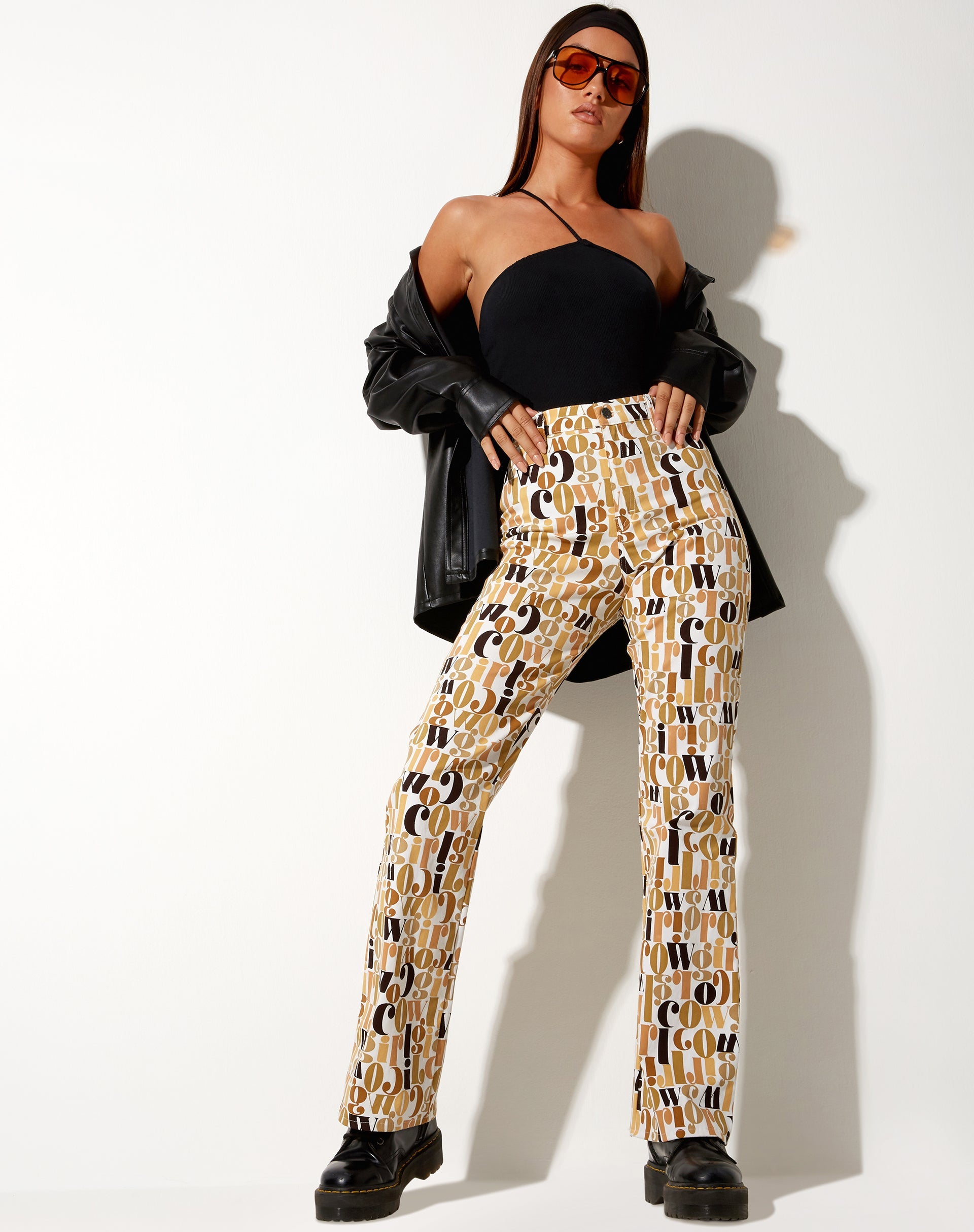 Image de Zoven Flare Trouser in Cowgirl