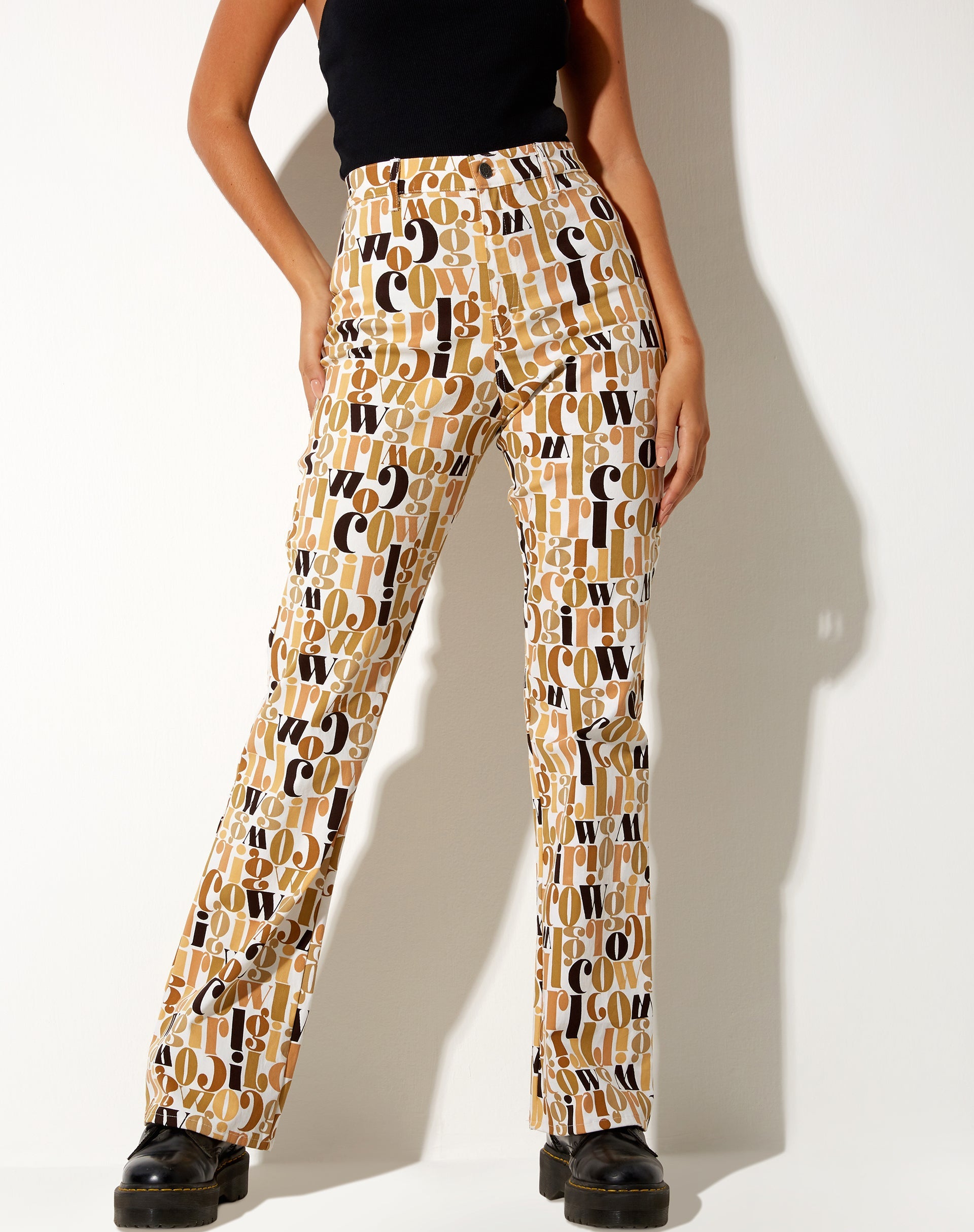 Image de Zoven Flare Trouser in Cowgirl