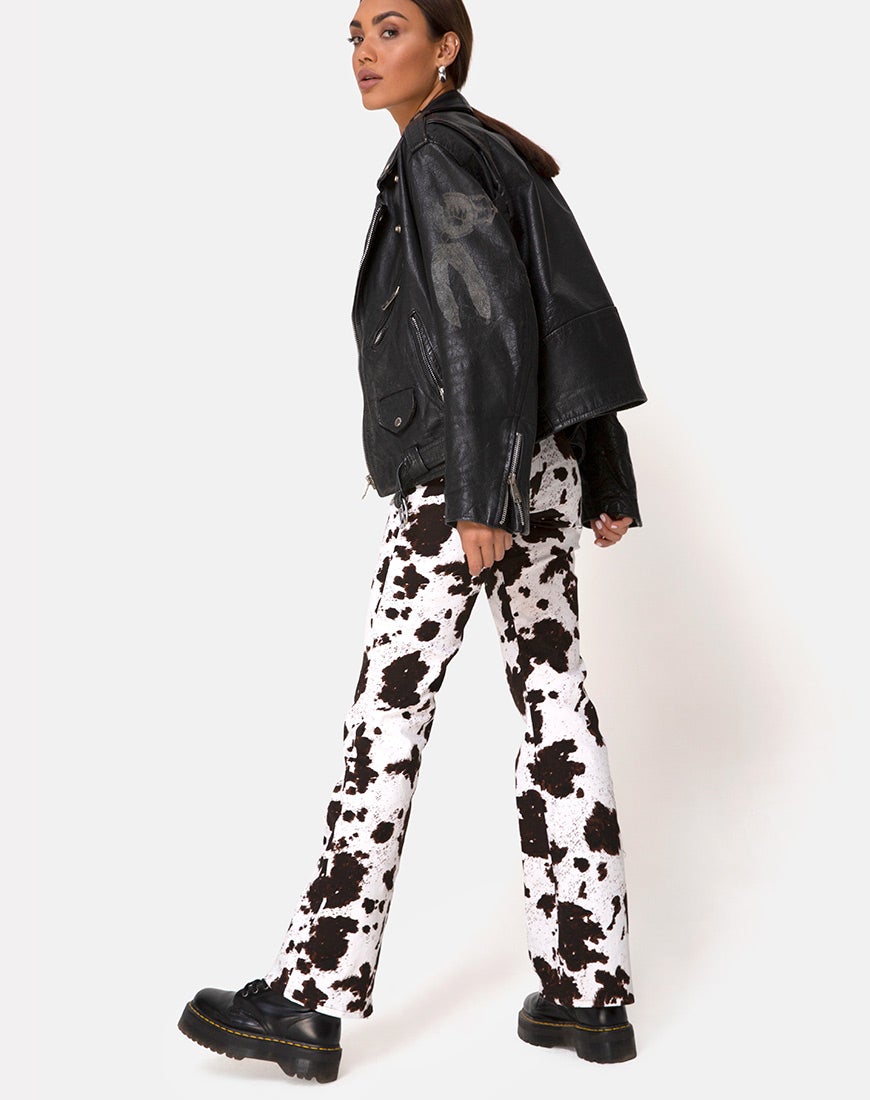 Image du pantalon Zoven en peau de vache