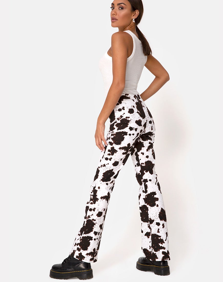Image du pantalon Zoven en peau de vache