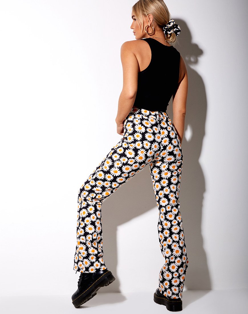 Pantalon Zoven en Daisy Love Noir