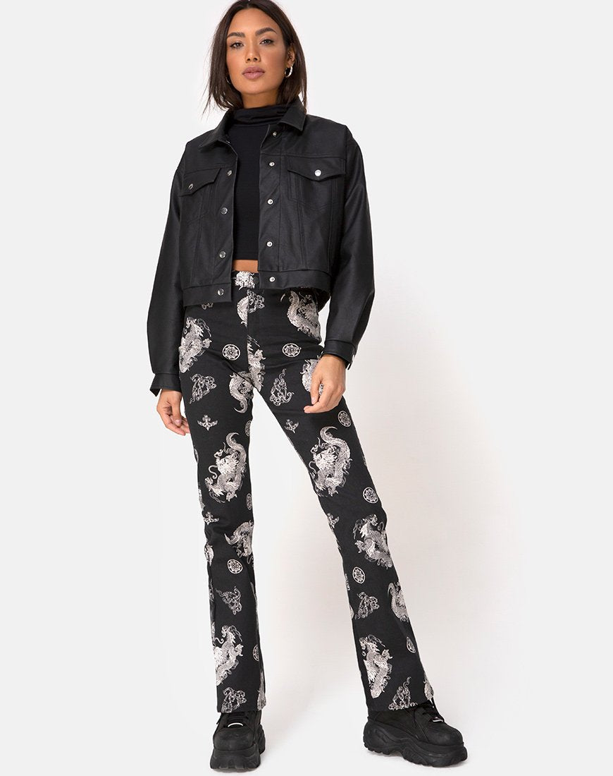 Image de Zoven Trouser in Dragon Black