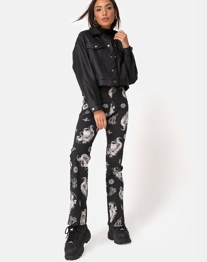 Image de Zoven Trouser in Dragon Black