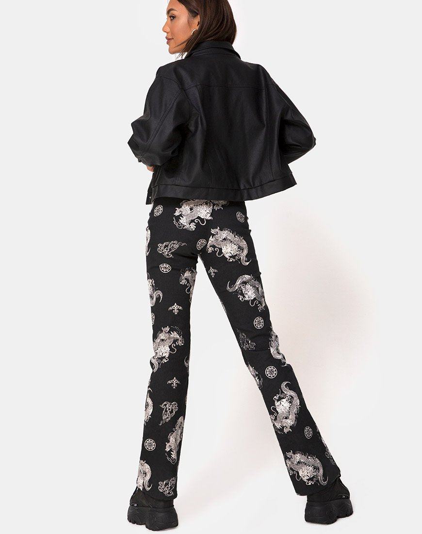 Image de Zoven Trouser in Dragon Black