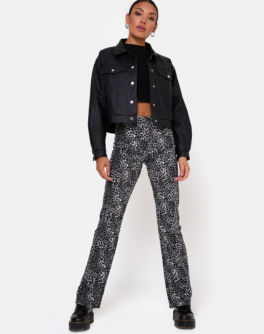 Image de Zoven Trousers in Rar Leopard Grey