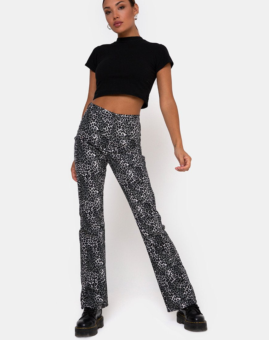 Image de Zoven Trousers in Rar Leopard Grey