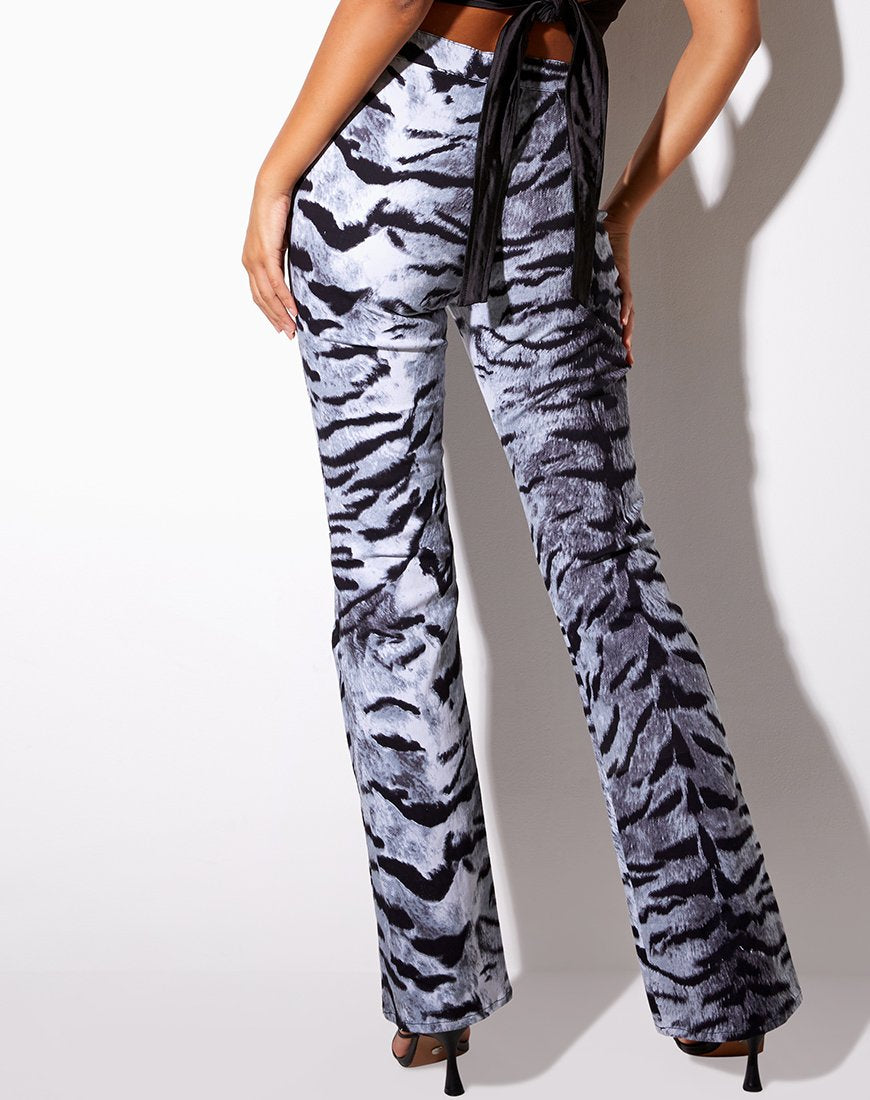 Image de Zoven Trouser in Tiger Full Silver Placement