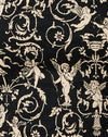 Chérubin baroque noir et or