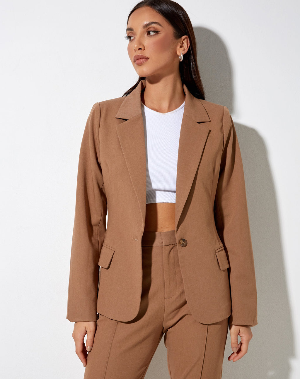 Blazer Marwah en mastic