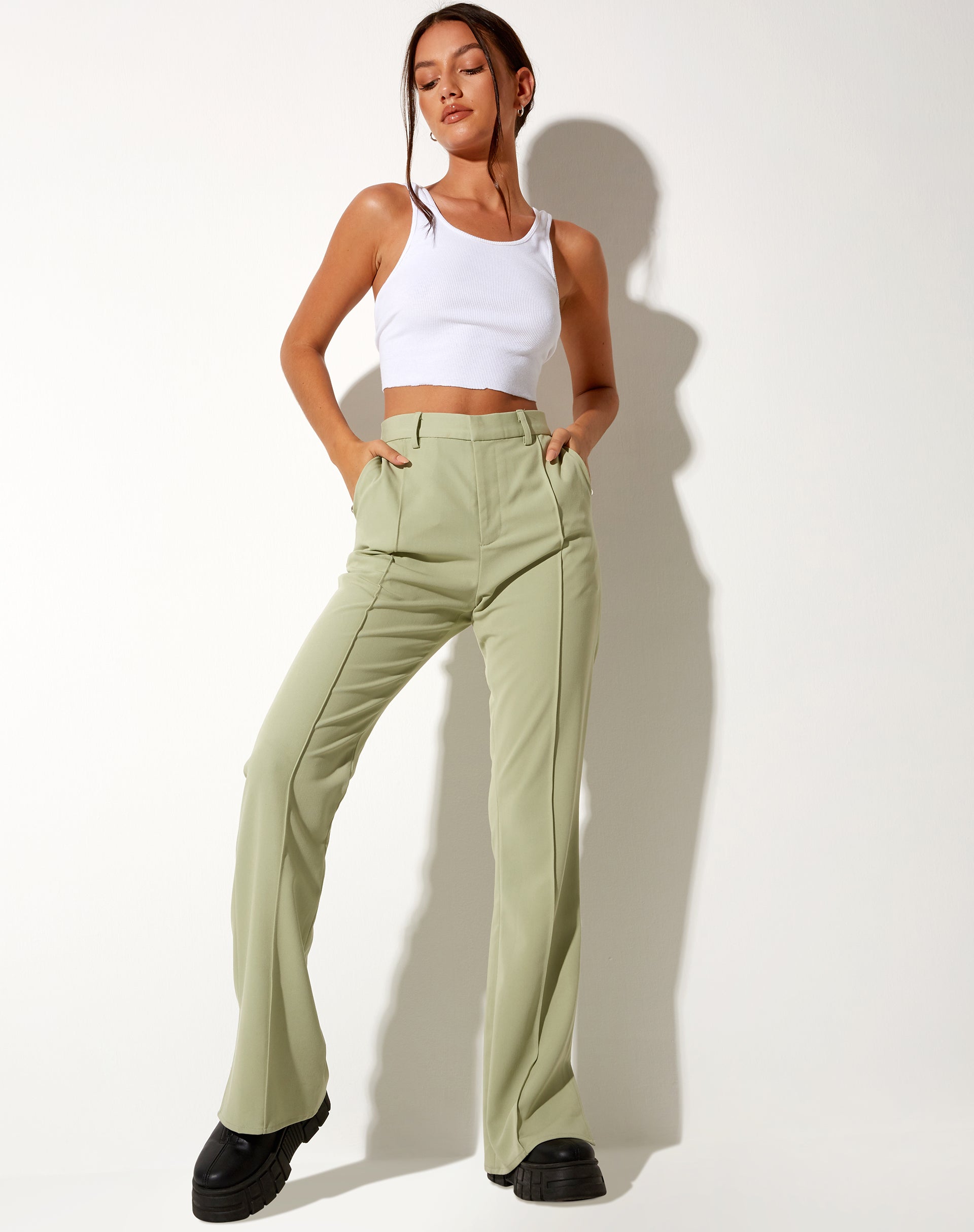 Image du pantalon Zovey en sauge