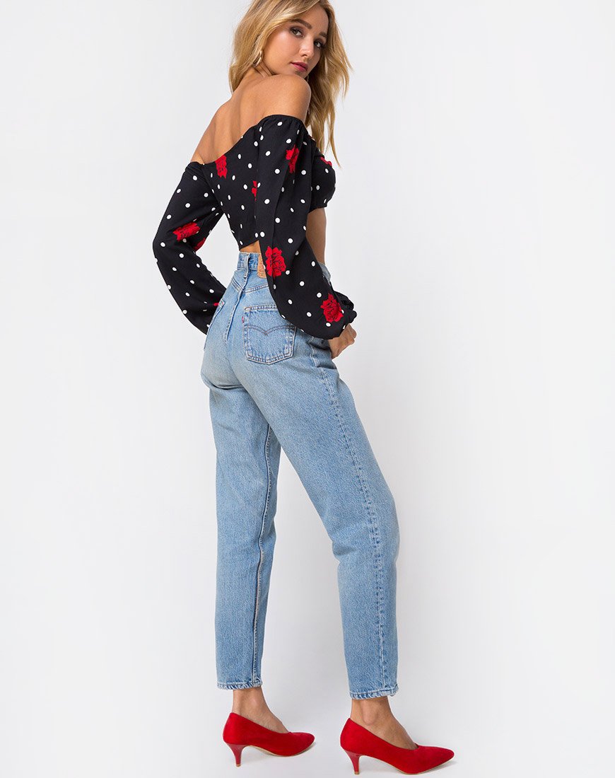 Image de Zuma Crop Top in Cuban Rose