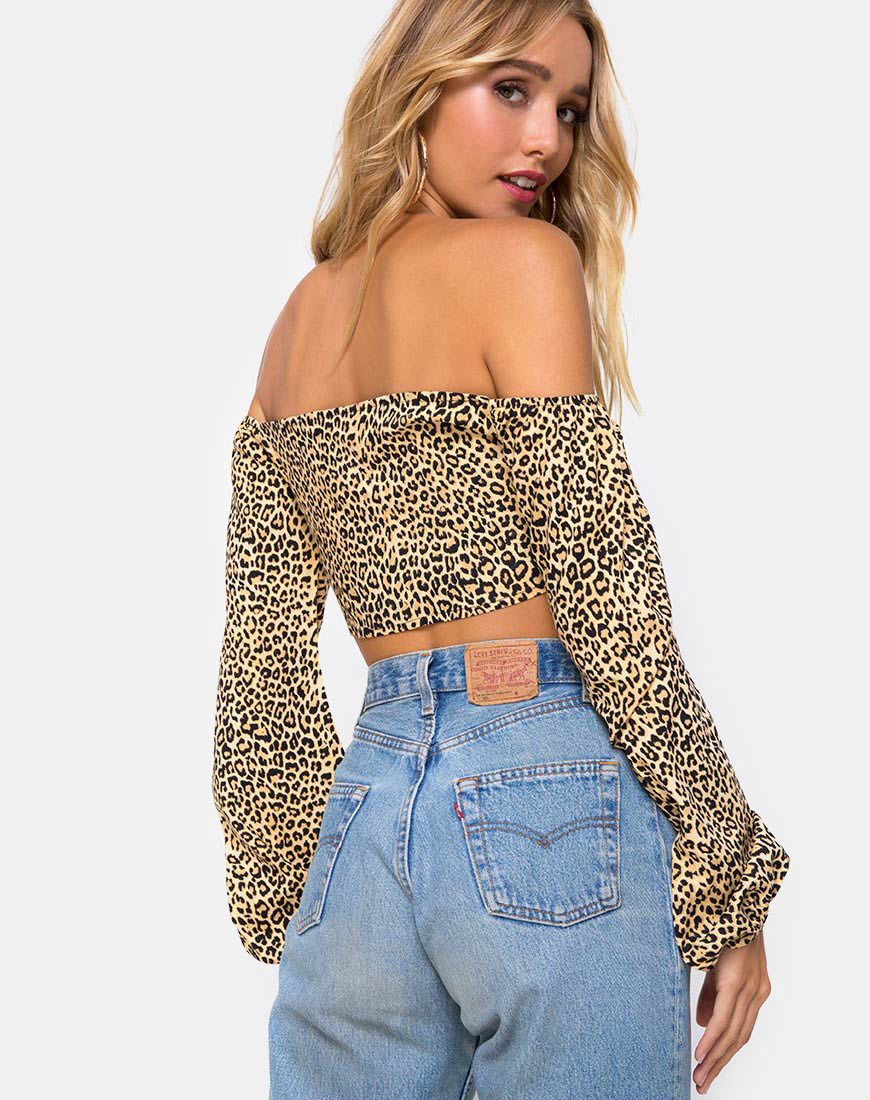 Image de Zuma Crop Top en Rar Leopard
