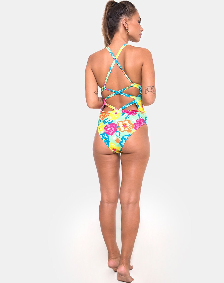 Image de Cosette Swimsuit in Tropicana Floral