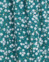 Champ floral vert