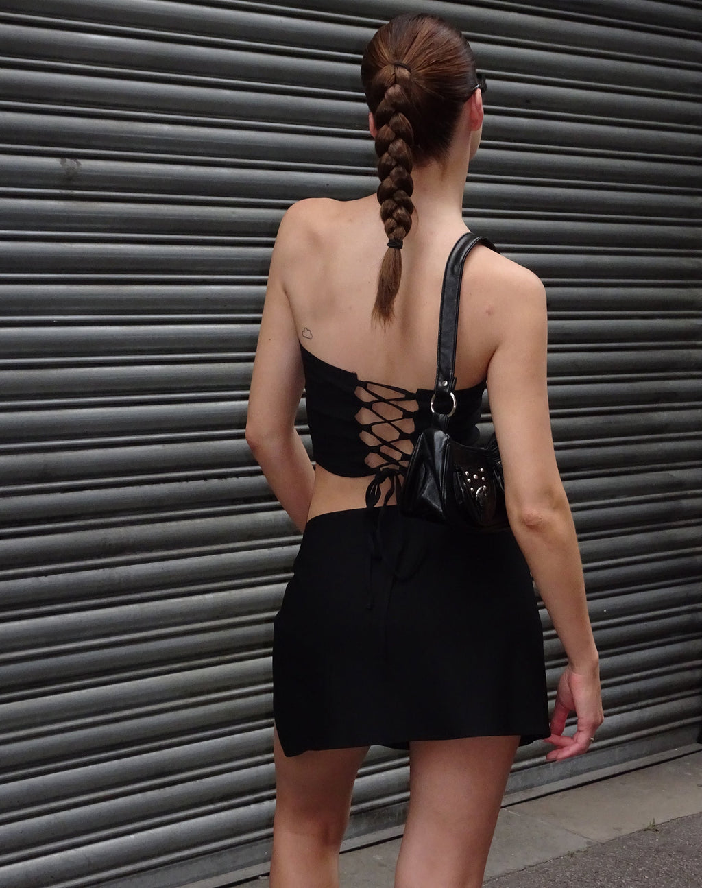 Top bandeau Panilka, noir
