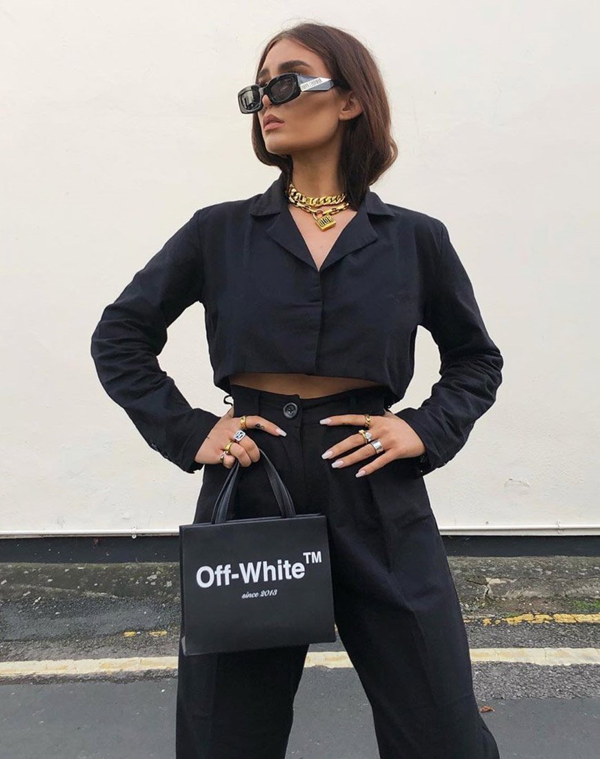 Image du blazer Noly en noir