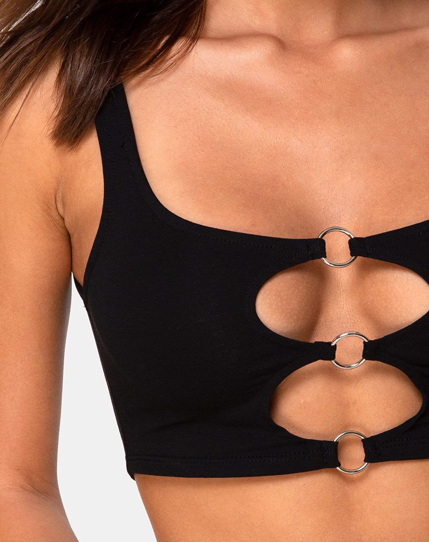 Image de Keddo Crop Top in Black