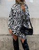 Image de Neivie Jumper Dress in Zebra N/B