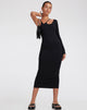 image de Umage Maxi Dress in Lycra Black