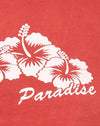 Lycra Rouge Hibiscus Paradise