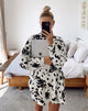 Image de Neve Jumper Dress in Dalmatian