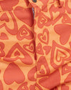  Coeur rétro orange